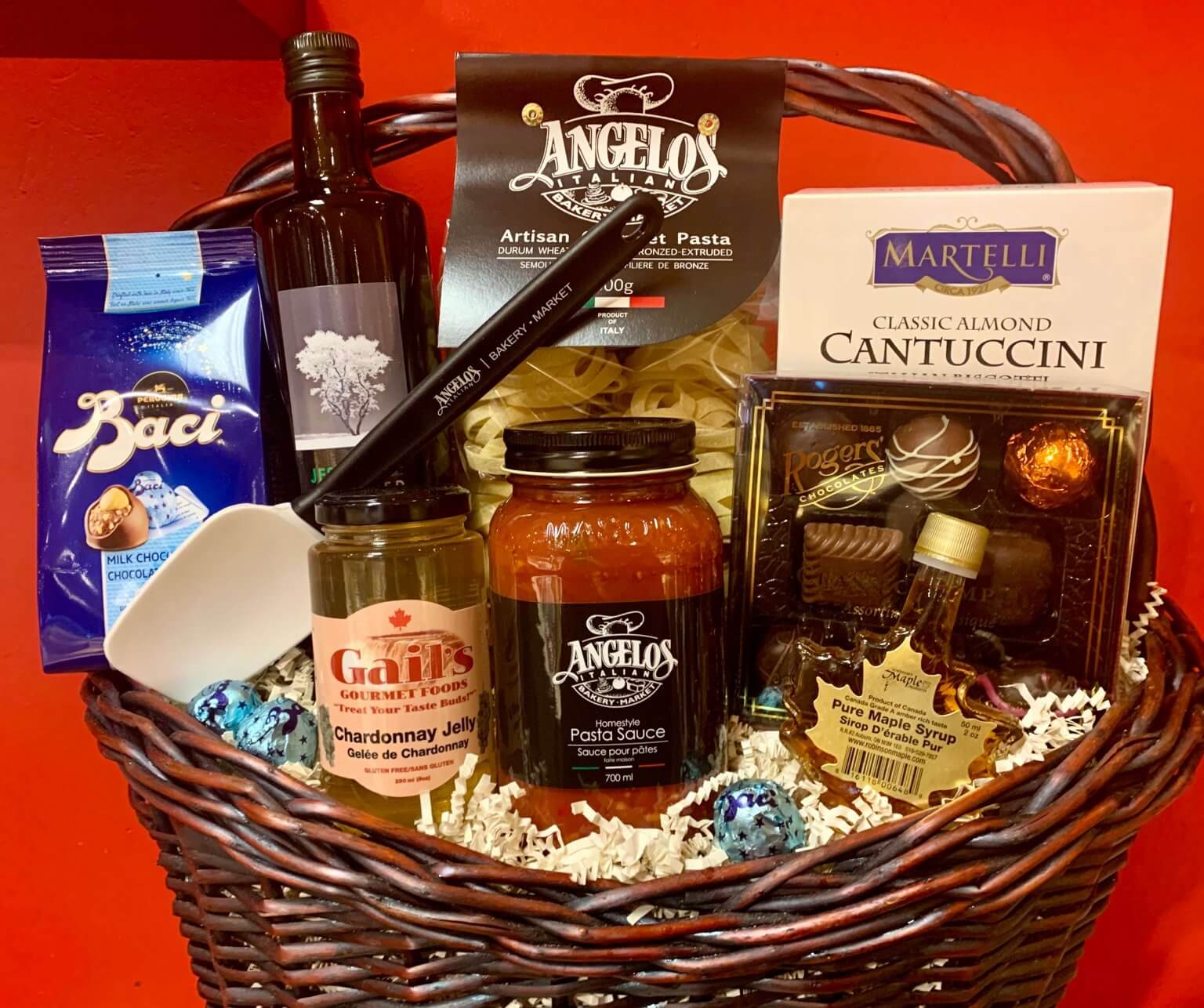 5 XLarge Gift Basket Angelos Italian Bakery & Market