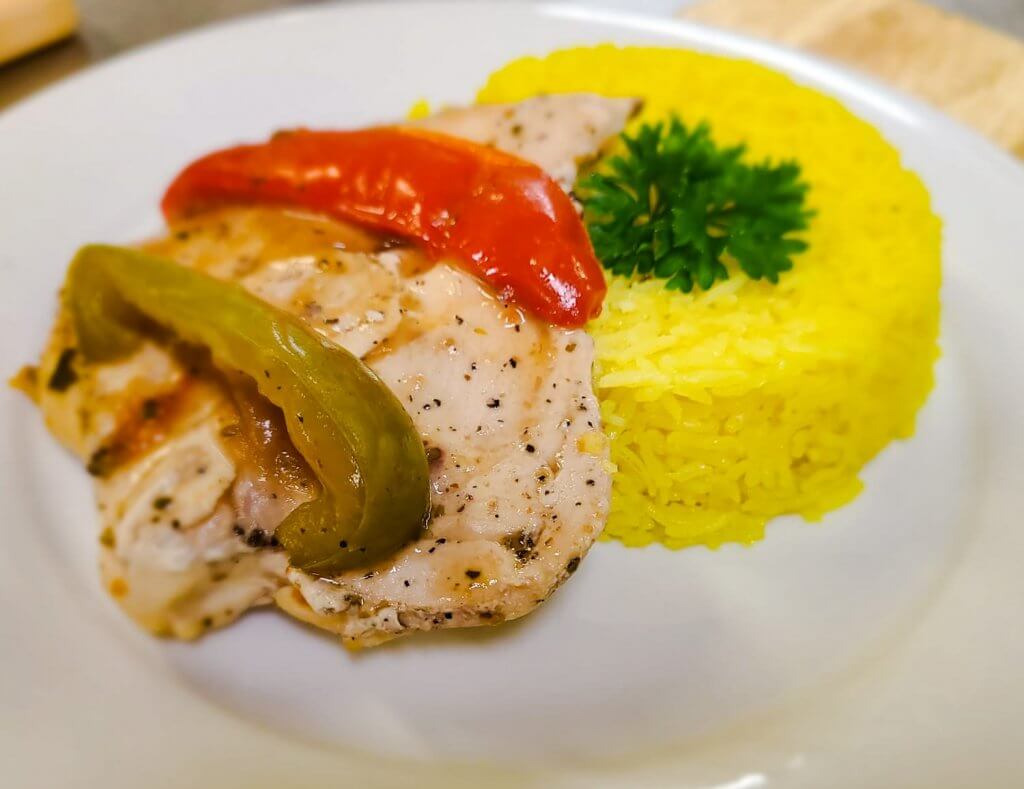 Tuscany Herb Chicken & Rice - Angelos Italian Bakery & Market