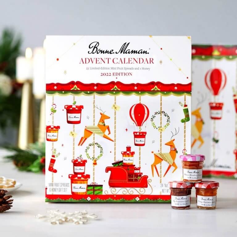 Jam Advent Calendar Bonne Maman Angelos Italian Bakery & Market