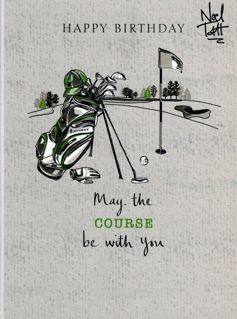 Birthday Card - Golf Course - Angelos Italian Bakery & Market